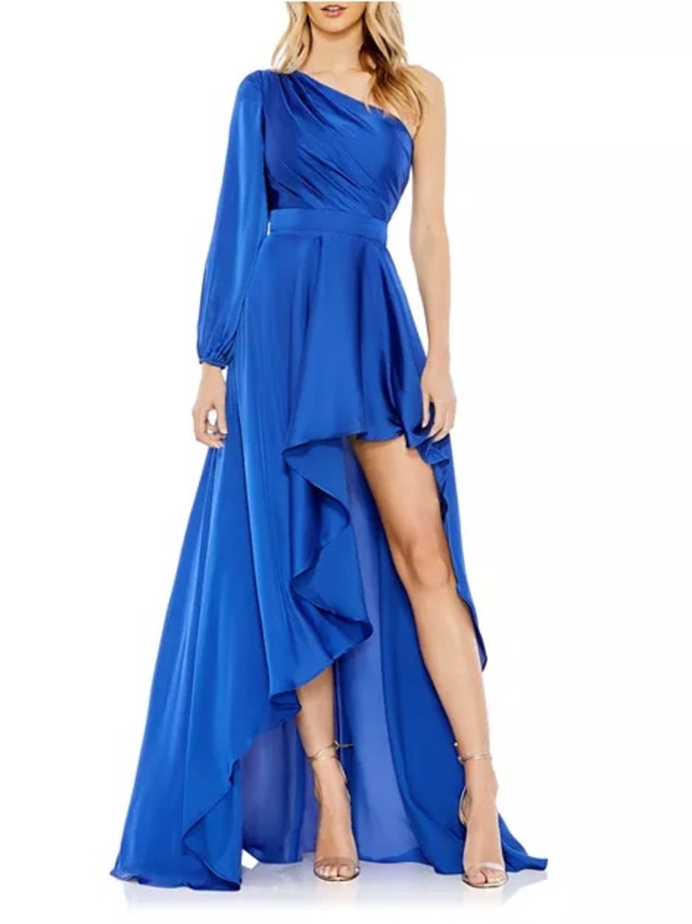 MAC DUGGAL NWT HIGH LOW ONE SHOULDER DRESS SIZE 4